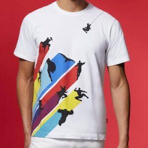 Uniqlo x Marvel Rainbow Avengers Short Sleeve Graphic Tee Shirt